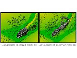 Topographical maps of Jerusalem in times of David and Solomon